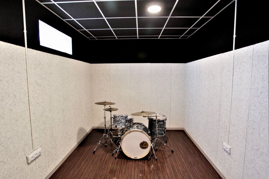 detalle de una sala de ensayo