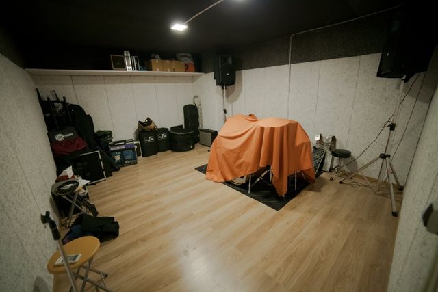 interior de una de las salas